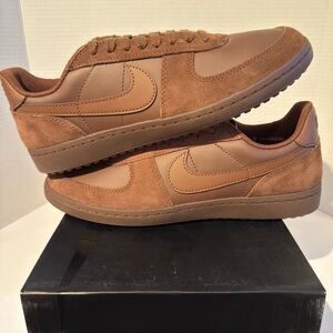 Nike Men’s Field General Brown Suede & Leather Sneaker